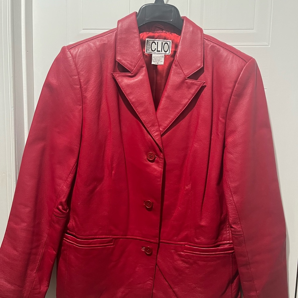 Clio Women's Bold Red Blazer
